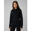 Bluza damska z kapturem 4F F2915, Czarny 20S – przód