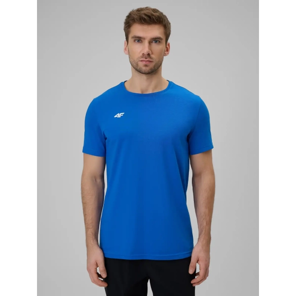 T-shirt męski 4F M3552, Kobalt 36S – przód
