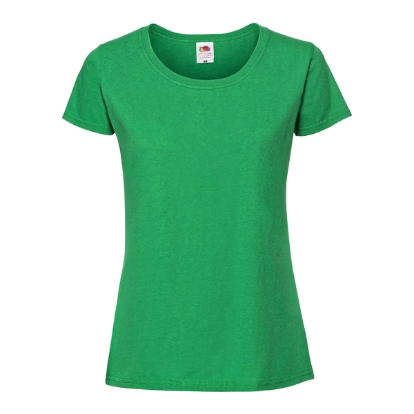 Koszulka damska Fruit of the Loom Iconic 195 Ringspun T — zdjęcie 2