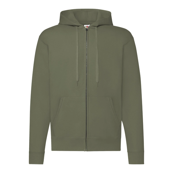 Bluza rozpinana z kapturem Fruit of the Loom Classic Hooded Sweat Jacket — zdjęcie 2