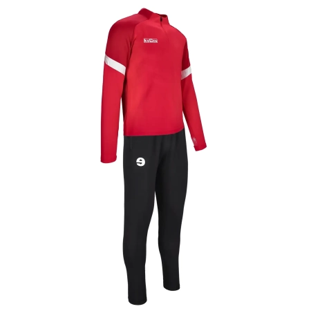 Komplet treningowy Keeza Albion czerwony — bluza i spodnie