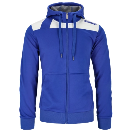 Bluza sportowa z kapturem Keeza Hagi — niebieska