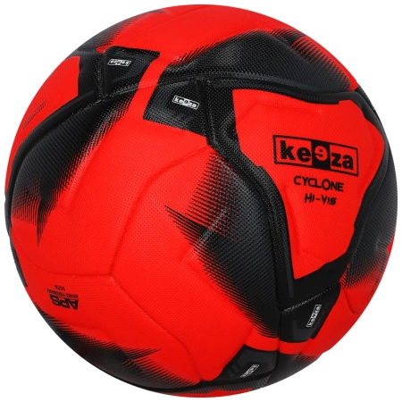 Piłka meczowa Keeza CYCLONE Orange / zimowa — rozmiar 5 — zdjęcie 5