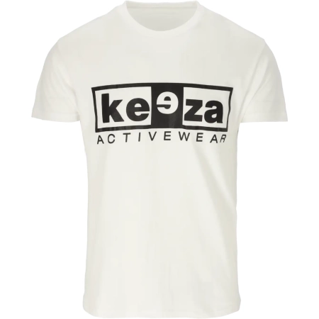 Komplet treningowy Keeza (koszulka i spodenki) — biały