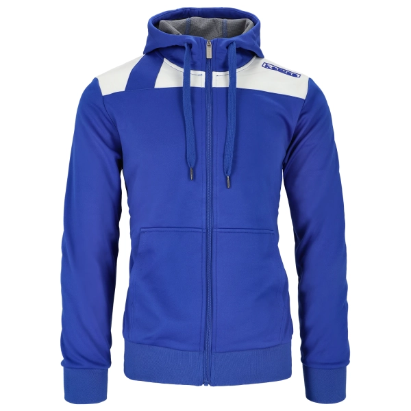 Bluza sportowa z kapturem Keeza Hagi — niebieska