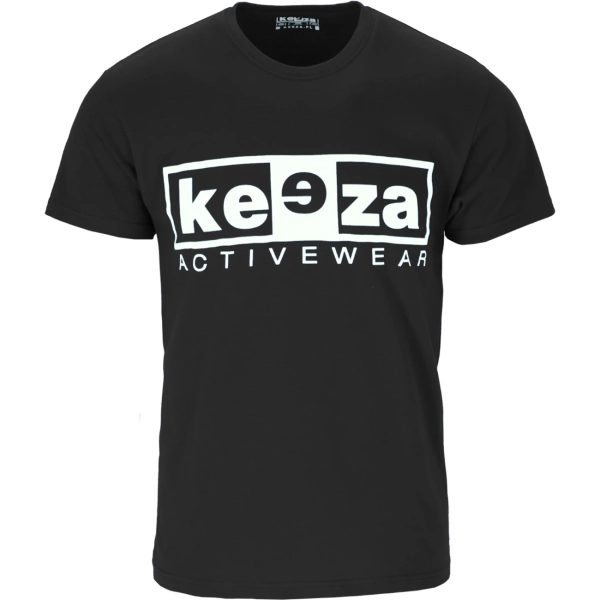 Komplet treningowy Keeza (koszulka i spodenki) — czarny