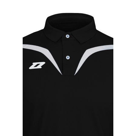 Koszulka KR POLO ROSARIO SENIOR Czarny/Biały 02877