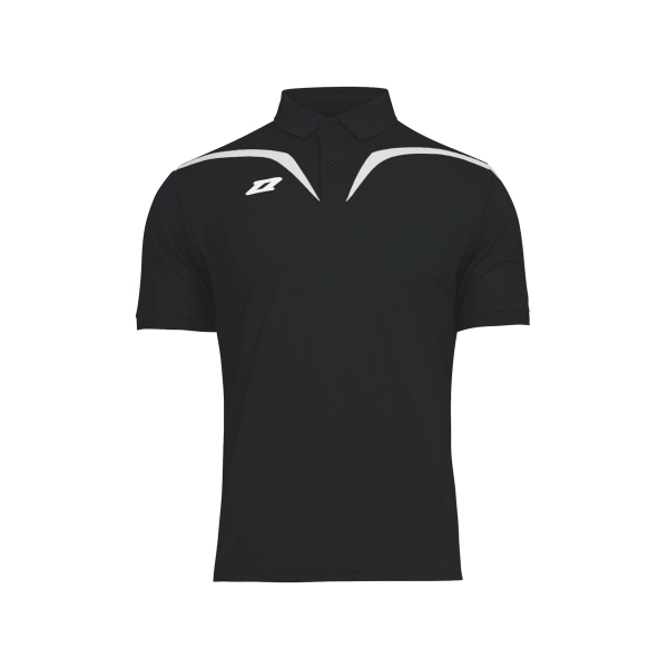 Koszulka KR POLO ROSARIO SENIOR Czarny/Biały 02877 Koszulka KR POLO ROSARIO SENIOR Czarny/Biały 02877