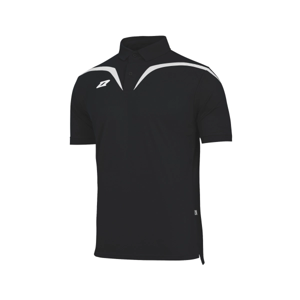 Koszulka KR POLO ROSARIO SENIOR Czarny/Biały 02877 Koszulka KR POLO ROSARIO SENIOR Czarny/Biały 02877